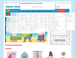 americabebes.com.ar screenshot